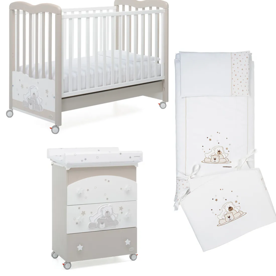 Foppapedretti Cameretta Dolcestella tortora Online