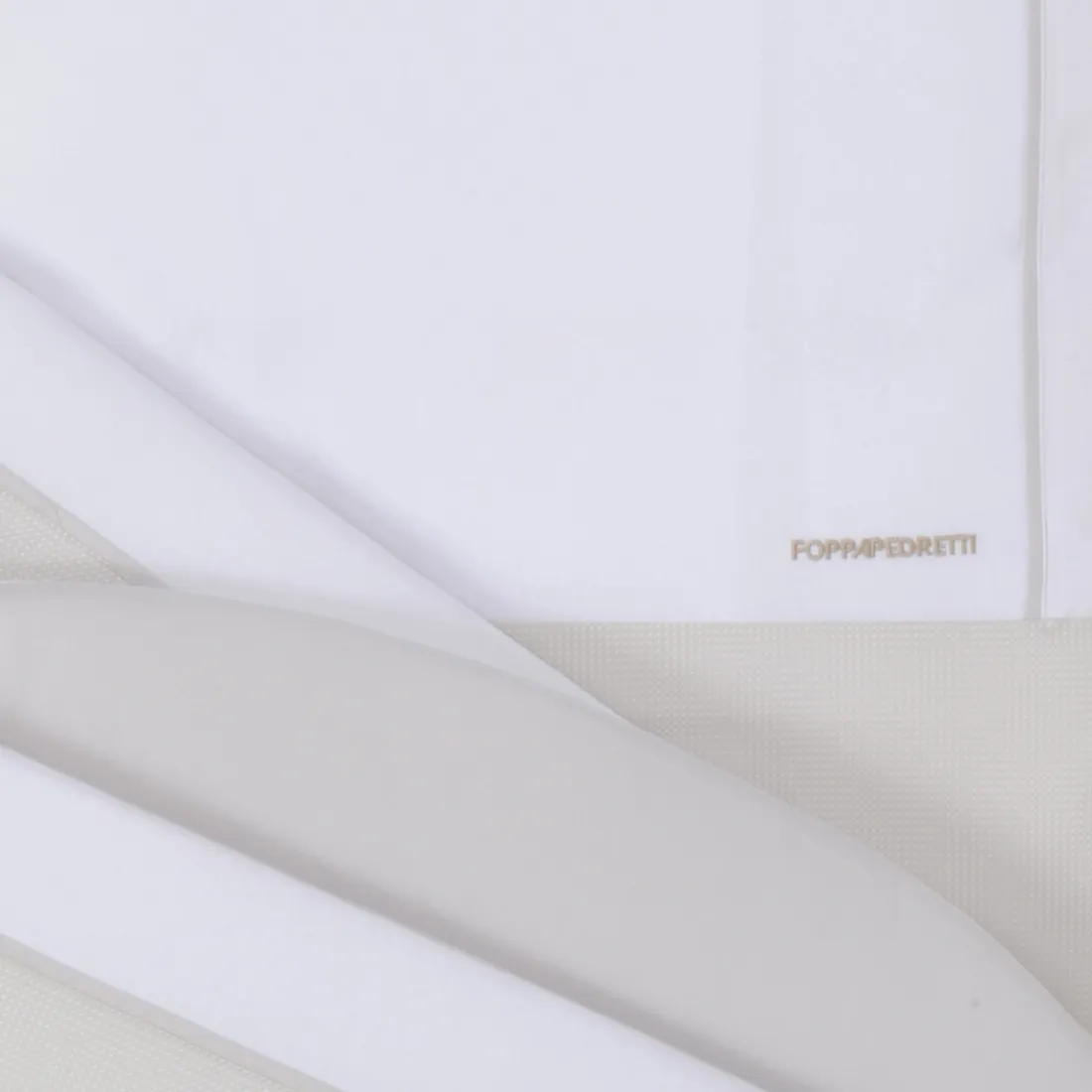 Foppapedretti Cameretta Pikkoletto bianco con completo piumone beige