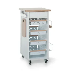 Foppapedretti Carrello da cucina in legno Bistrot New