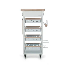 Foppapedretti Carrello da cucina in legno Bistrot New