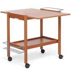 Foppapedretti Carrello portavivande Newton Noce Best