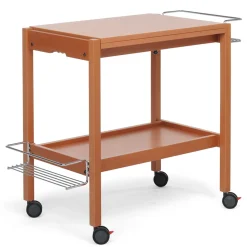 Foppapedretti Carrello portavivande Newton Noce Best