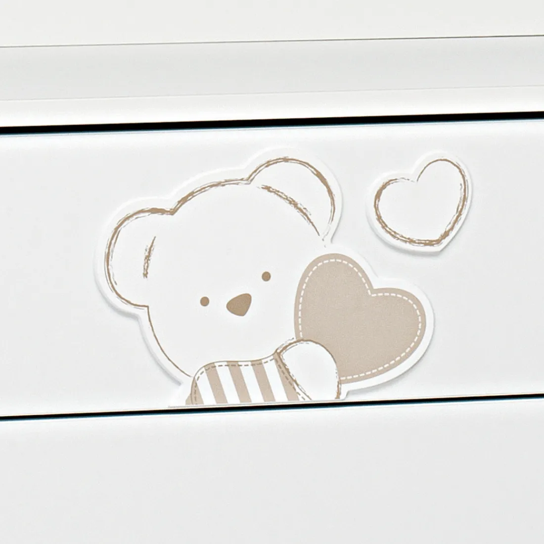 Foppapedretti Cassettiera decorata Dolcecuore Hot
