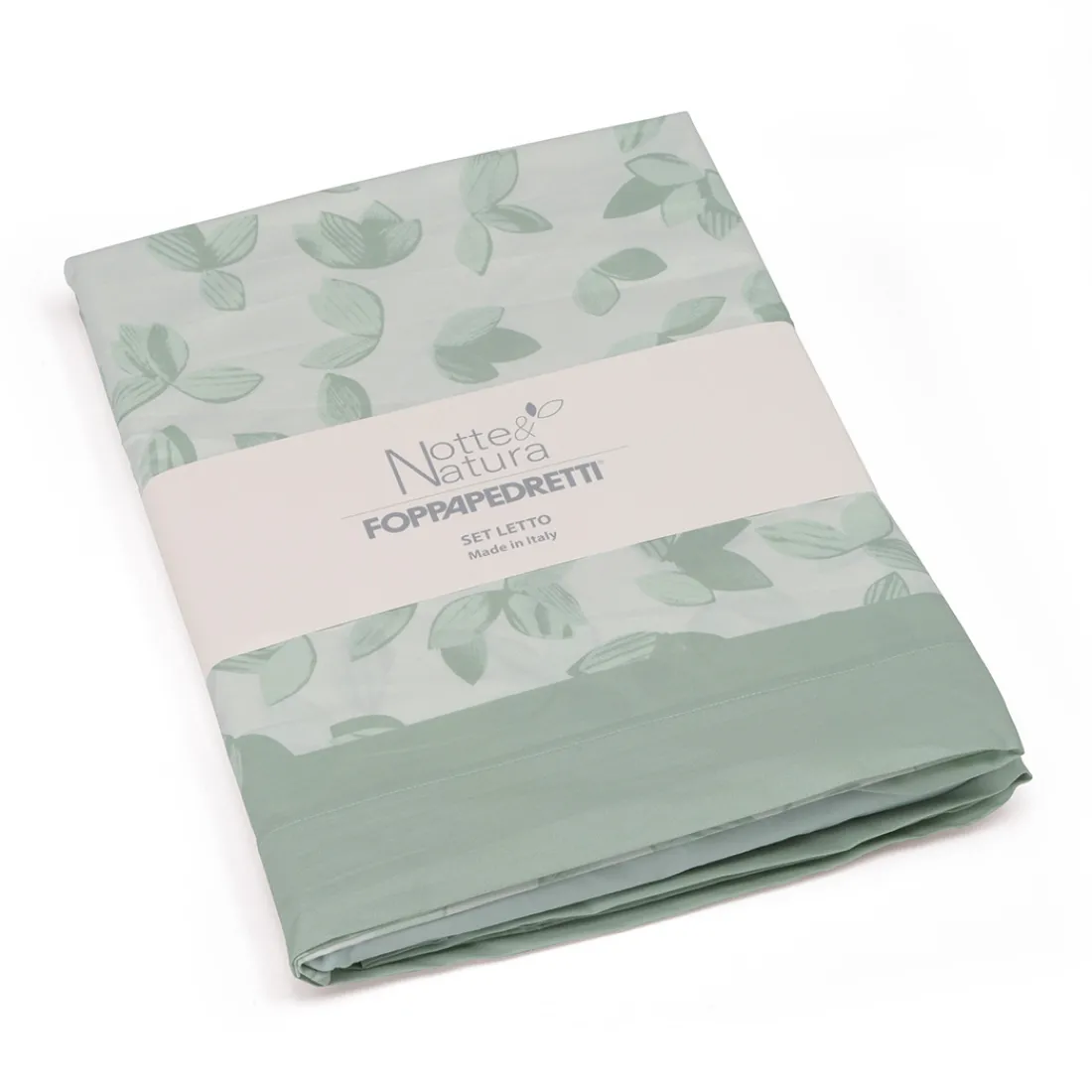 Foppapedretti Completo lenzuola una piazza e mezza in cotone Notte&Natura Online