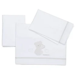 Foppapedretti Completo lenzuolino in cotone Dolcecuore