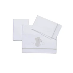 Foppapedretti Completo lenzuolino in cotone Dolcecuore