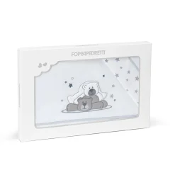 Foppapedretti Completo lenzuolino in cotone Pikkoletto Dolcestella