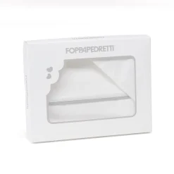 Foppapedretti Completo lenzuolino in cotone iCrib Bianco Clearance