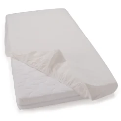 Foppapedretti Lenzuolo sotto con angoli per lettino 70x140 cm Bianco Best