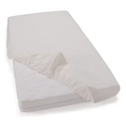 Foppapedretti Lenzuolo sotto con angoli per lettino 60x120/63x124 cm Bianco Hot