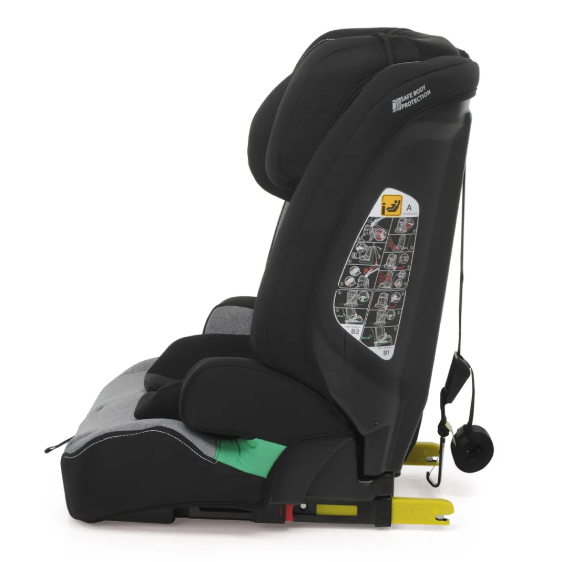 Foppapedretti Lista Nascita Street i-Size Carbon + Babyguard