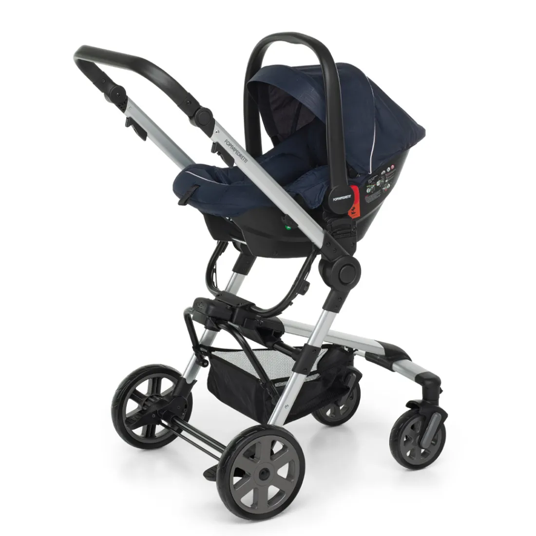 Foppapedretti Lista Nascita Supertres i-Size Navy + Babyguard Discount