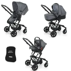 Foppapedretti Lista Nascita Up3 i-Size titanio + Babyguard New