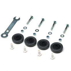 Foppapedretti Ricambio Kit ruote loStiro Nero Online